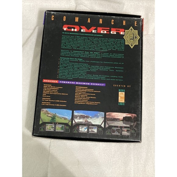 Comanche: Over the Edge IBM floppy disk Maximum Overkill 40 add-on missions - Picture 11 of 16